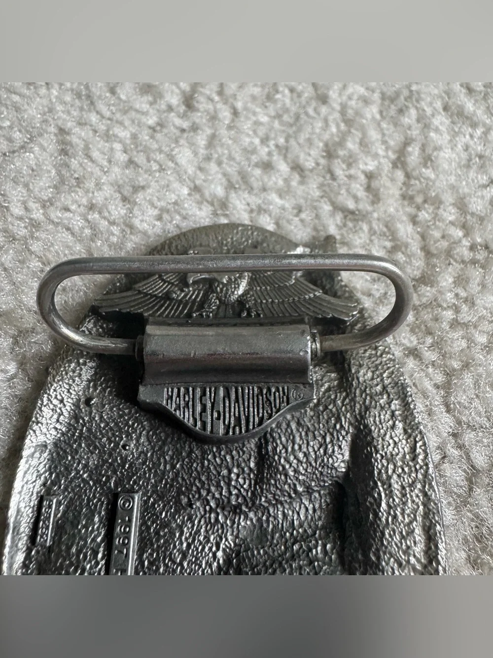 Vintage 1997 Harley Davidson Belt Buckle 